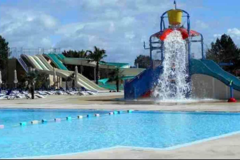 סן-ז'וליין-אן-בורן Vacances Sous Les Pins, Pres De La Mer, 6-8 Pers,Bien Equipe, Piscine מראה חיצוני תמונה